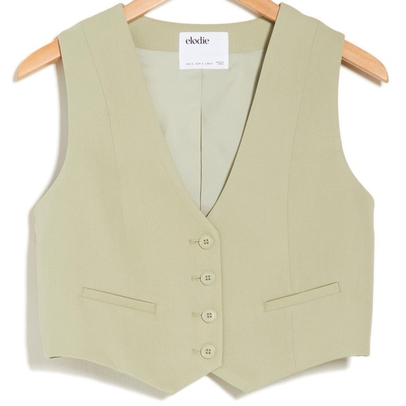 Elodie Tops - Nordstrom’s Elodie V-Neck Suiting Vest